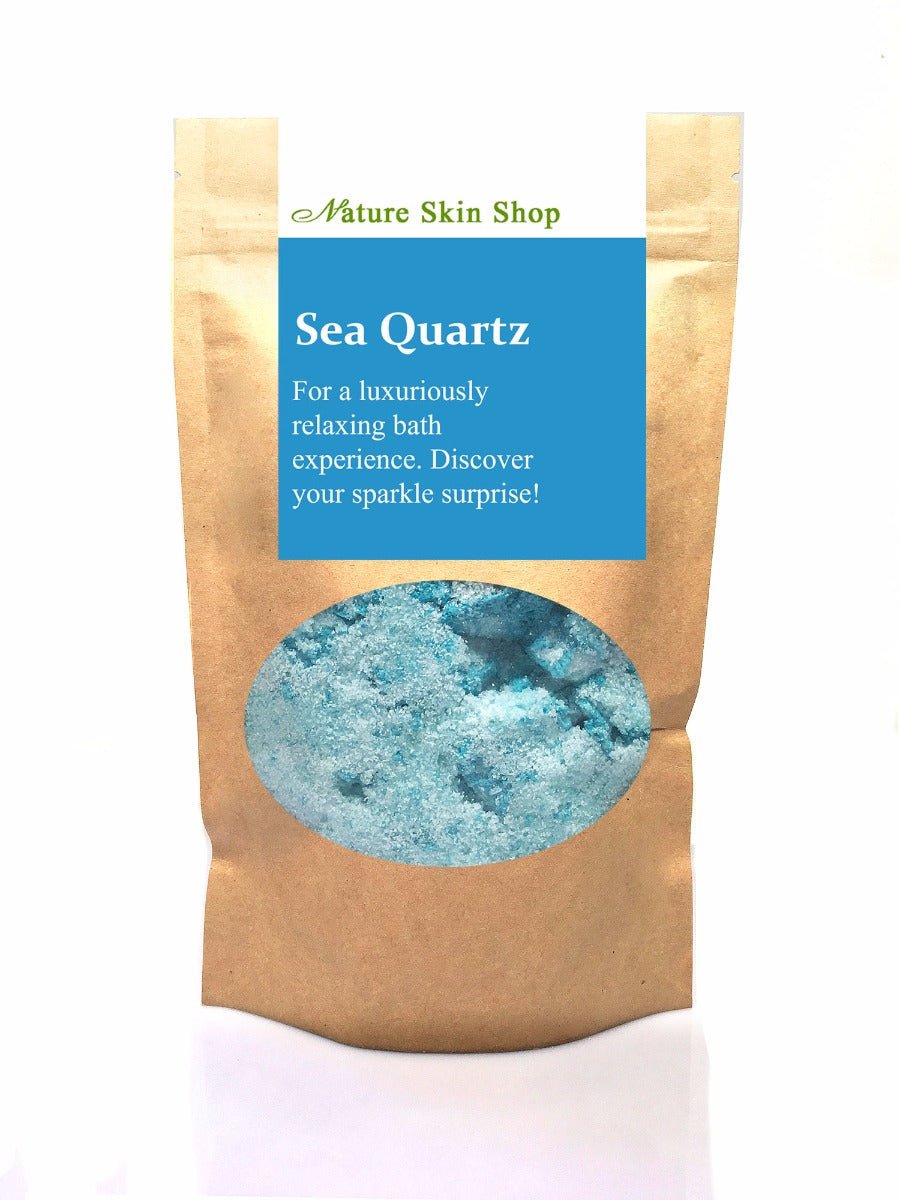 Sea Quartz Foaming Bath Soak. Hidden Surprise Bracelet Inside
